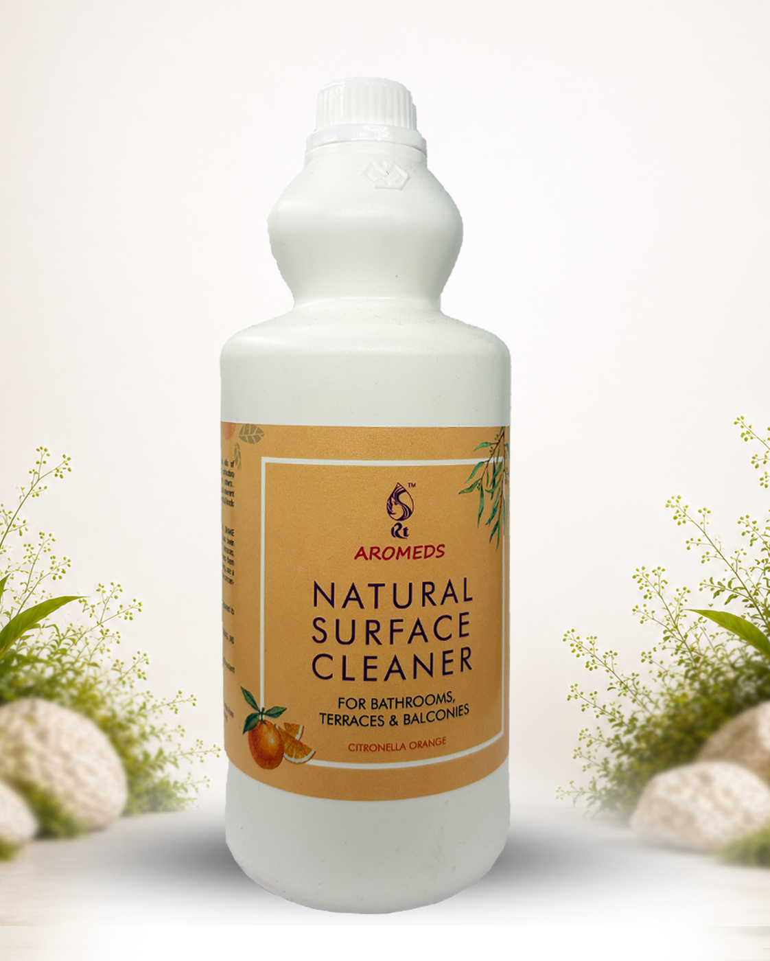 Aromeds natural floor cleaner with citronella and orange 1L