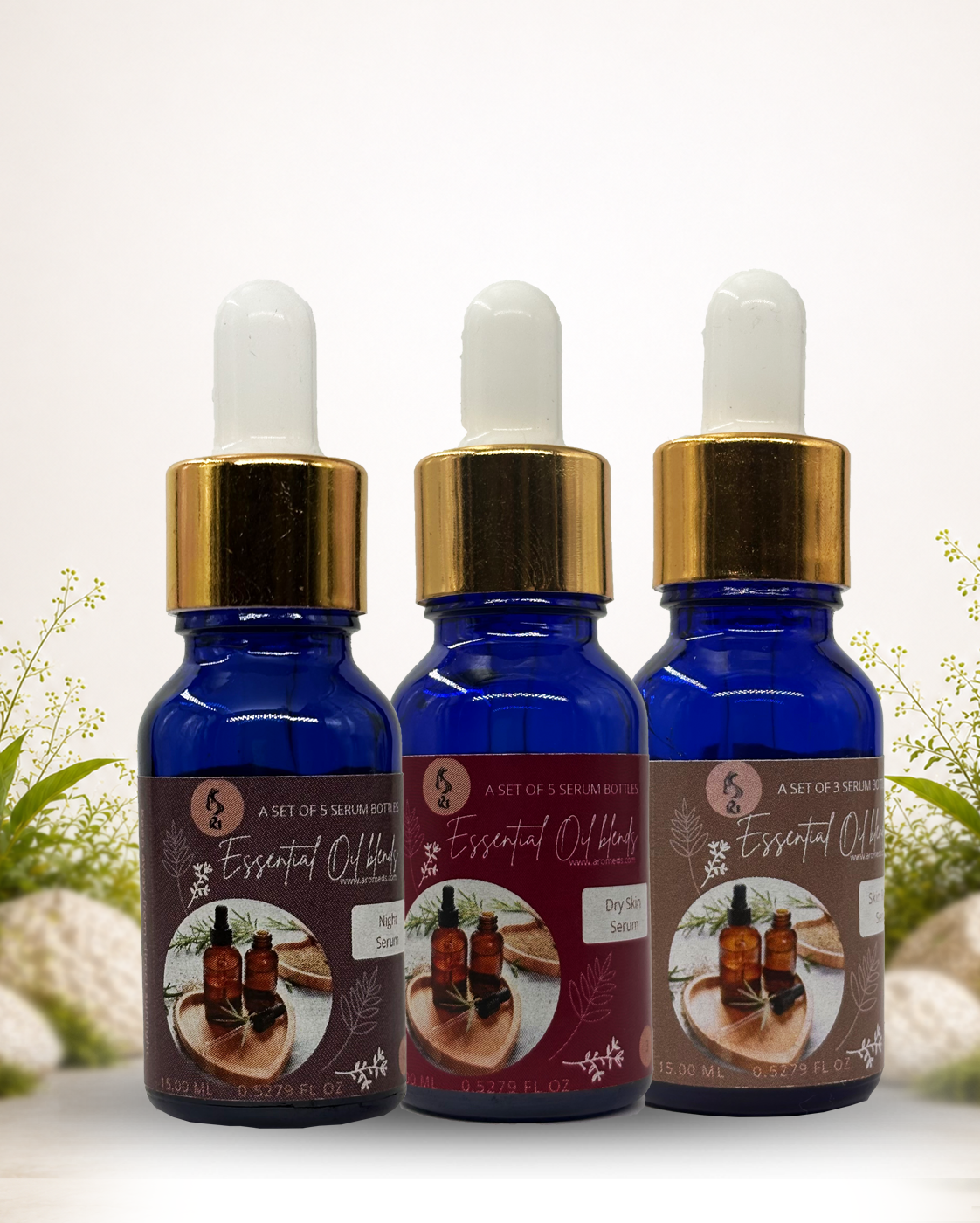 Dry Skin Face Oil Treatment Combo