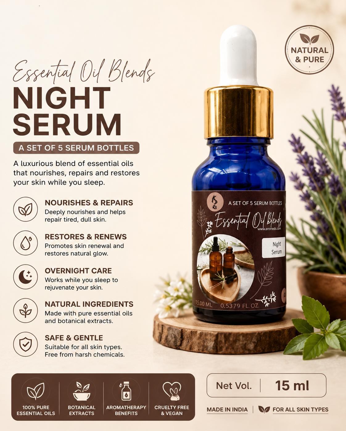 Dry Skin Face Oil Treatment Combo