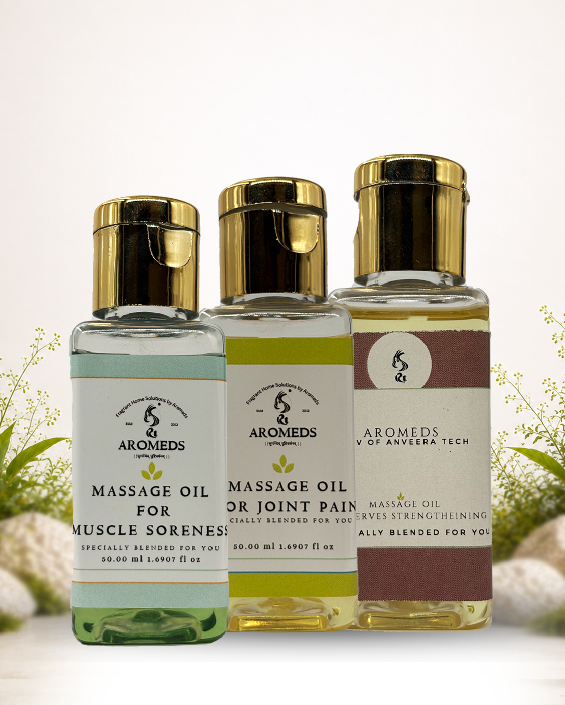 Health Massage Oil Combo Pack
