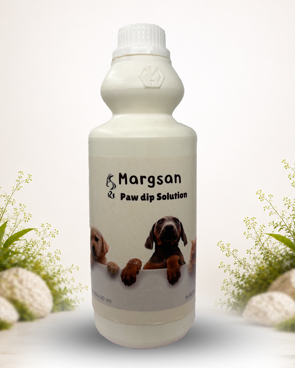 Margsan Paw Dip | Pet Paw Cleaner 500 ML (Pack Of 2)