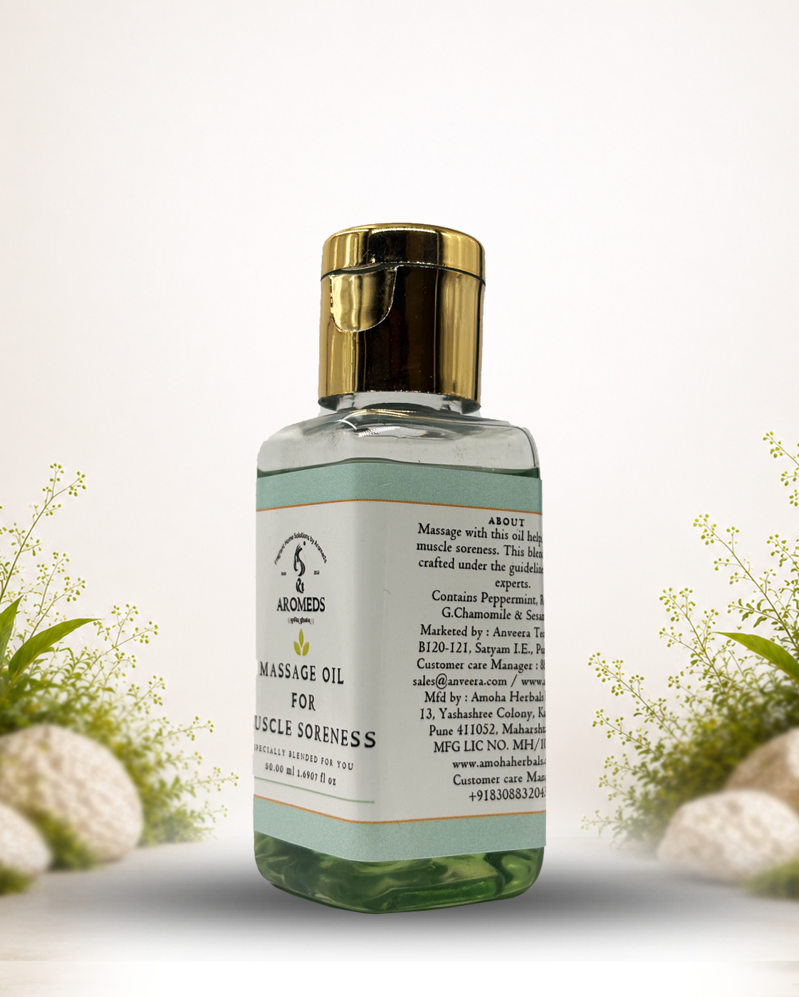 Massage Oil For Muscle Soreness - 50 ML