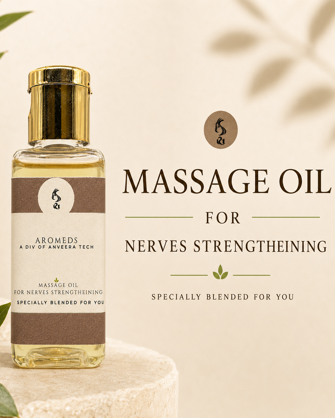 Massage Oil For Nerve Strengthening - 50 ML